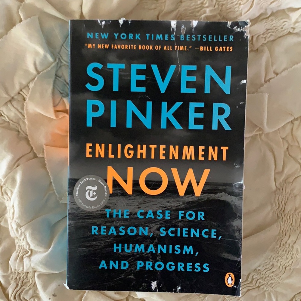 🌼5/$8 Enlightenment now by Steven pinker